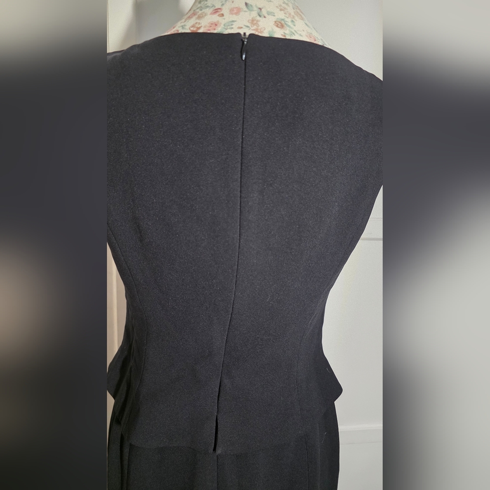Jones New York Black Dress Size 8 - Picture 7 of 10